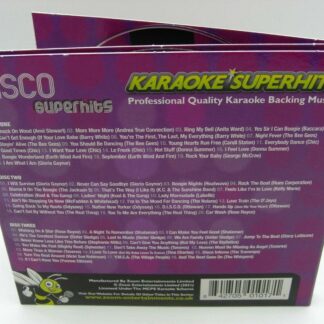 Zoom Karaoke - Disco Superhits Box Set