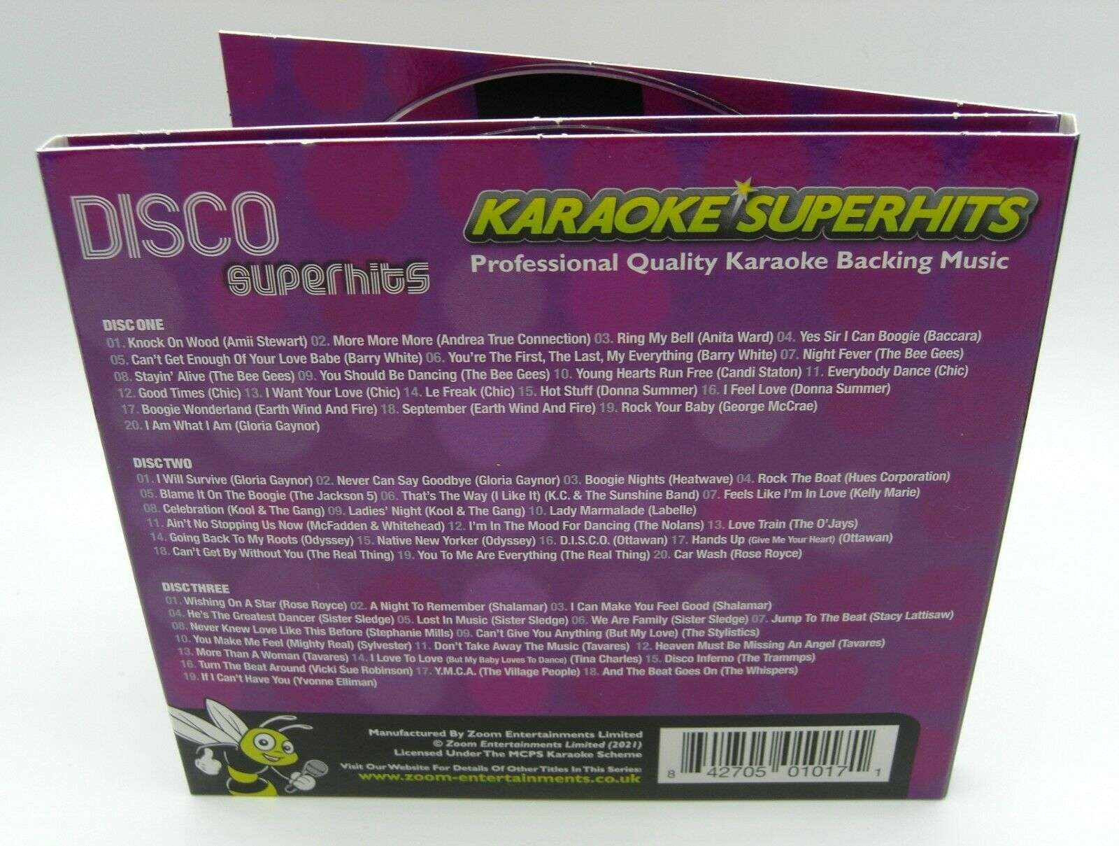 Zoom Karaoke - Disco Superhits Box Set