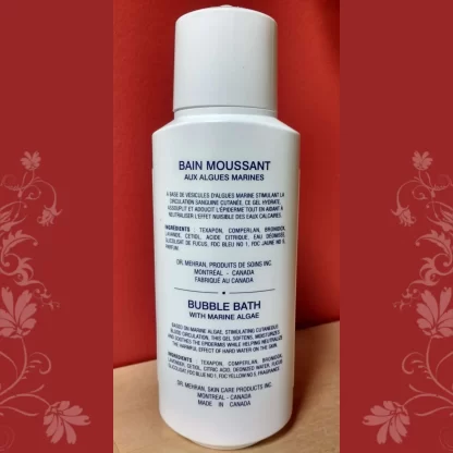 Bain moussant aux algues marines