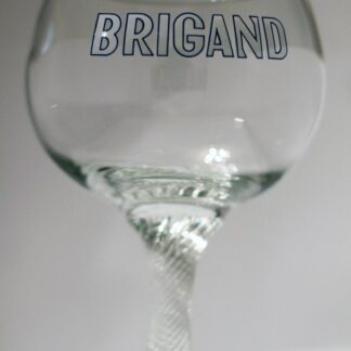 Verre Brigand à pied torsadé