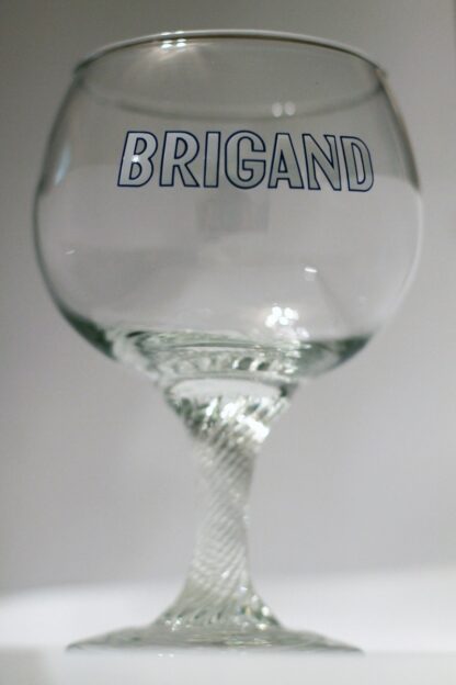 Verre Brigand à pied torsadé