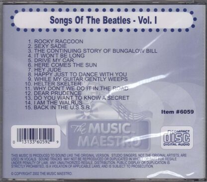 Songs of the Beatles - Volume I