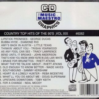 Country Top Hits of the 90’s Volume XIX