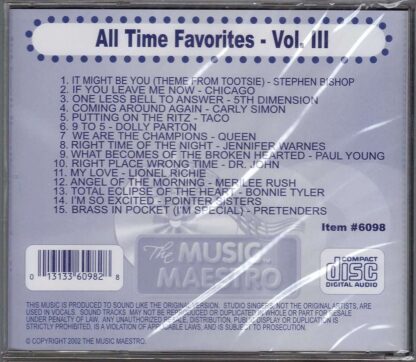 All Time Favorites Volume III