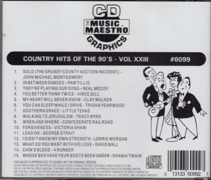 Country Hits of the 90’s Volume XXIV