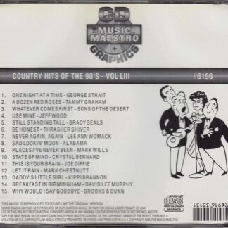 Country Hits of the 90’s - Volume LIII