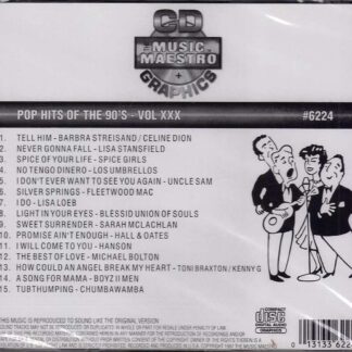 Pop Hits of the 90’s - Volume XXX