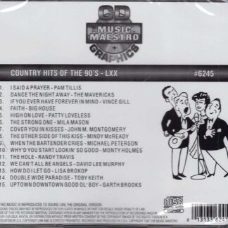 Country Hits of the 90’s - Volume LXX
