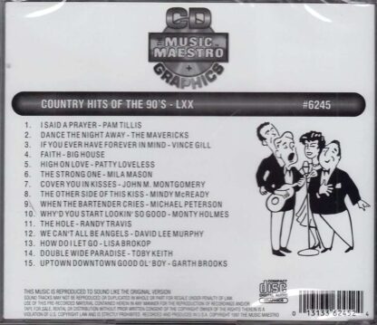 Country Hits of the 90’s - Volume LXX