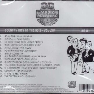 Country Hits of the 90’s - Volume LXV