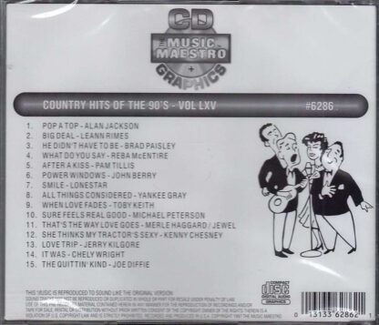 Country Hits of the 90’s - Volume LXV