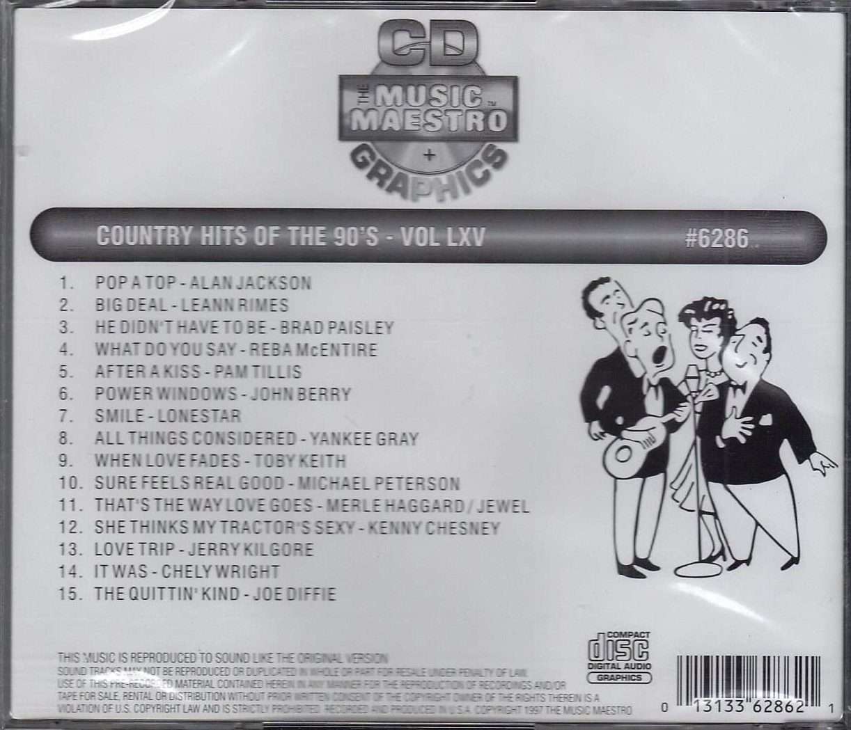 Country Hits of the 90’s - Volume LXV