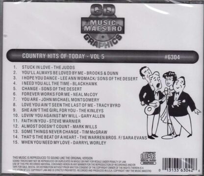 Country Hits of Today - Volume 5