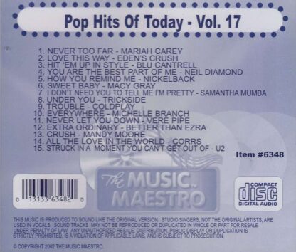 Pop Hits of Today - Volume 17