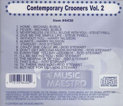 Contemporary Crooners - Volume 2