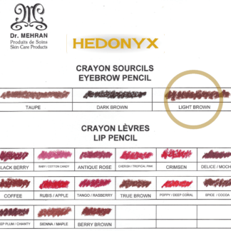 Crayon à sourcils brun léger “LIGHT BROWN”