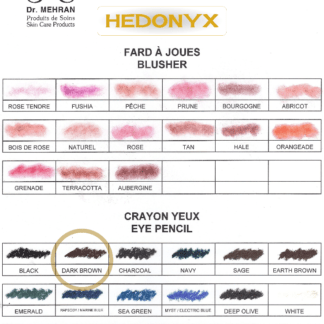 Contour yeux brun marron foncé “DARK BROWN”