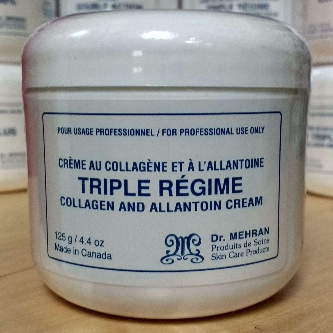 Triple régime 3R® crème au collagène, allantoïne, adoucissante et régénératrice *Pro