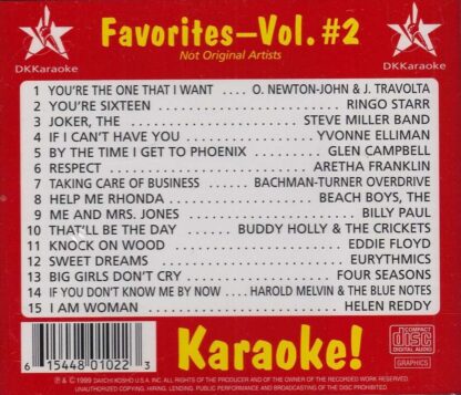 Encore 1 - Favorites Volume 2