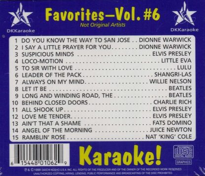Encore 1 - Favorites Volume 6
