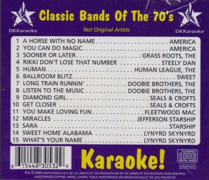 Classic Rock Volume 10 - Classic Bands of the 70’s