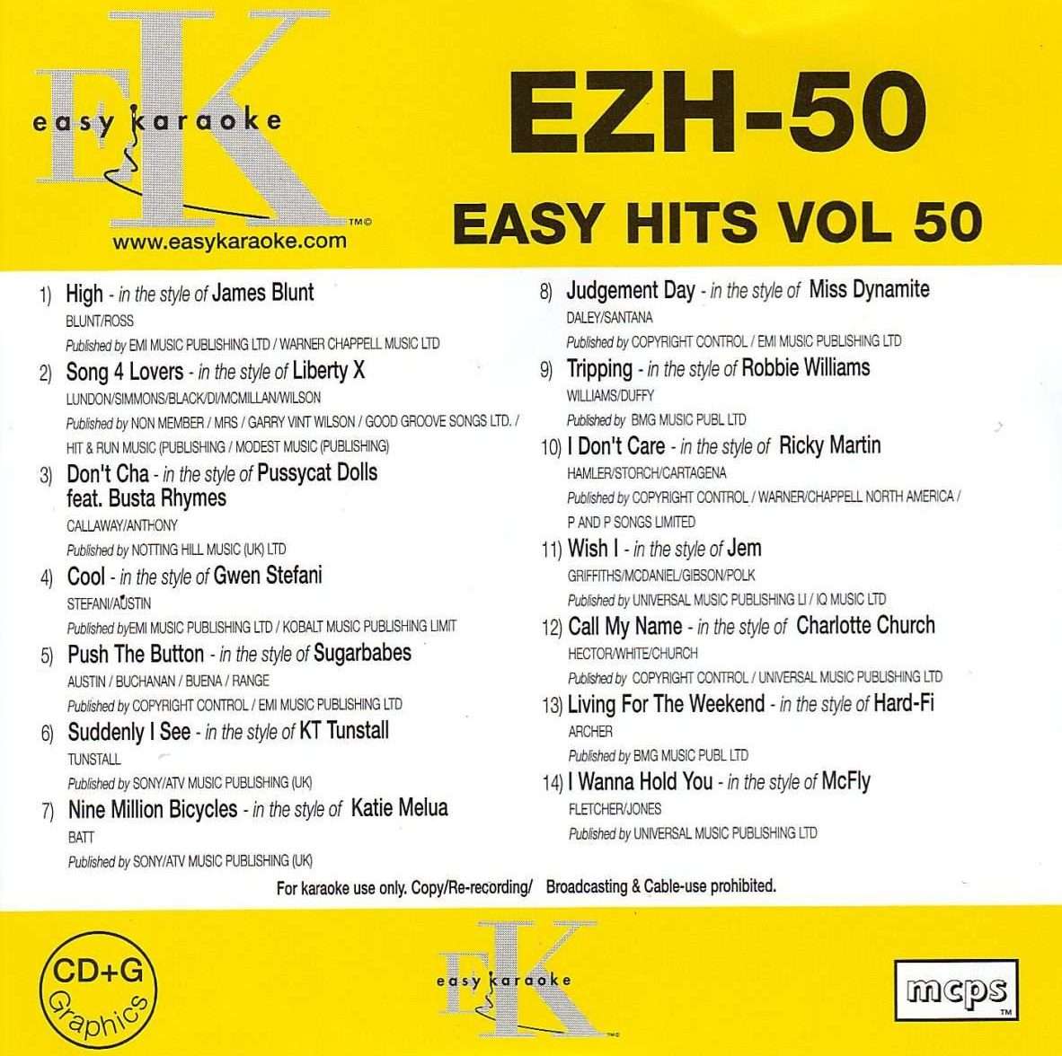 Easy Hits Series Volume 50