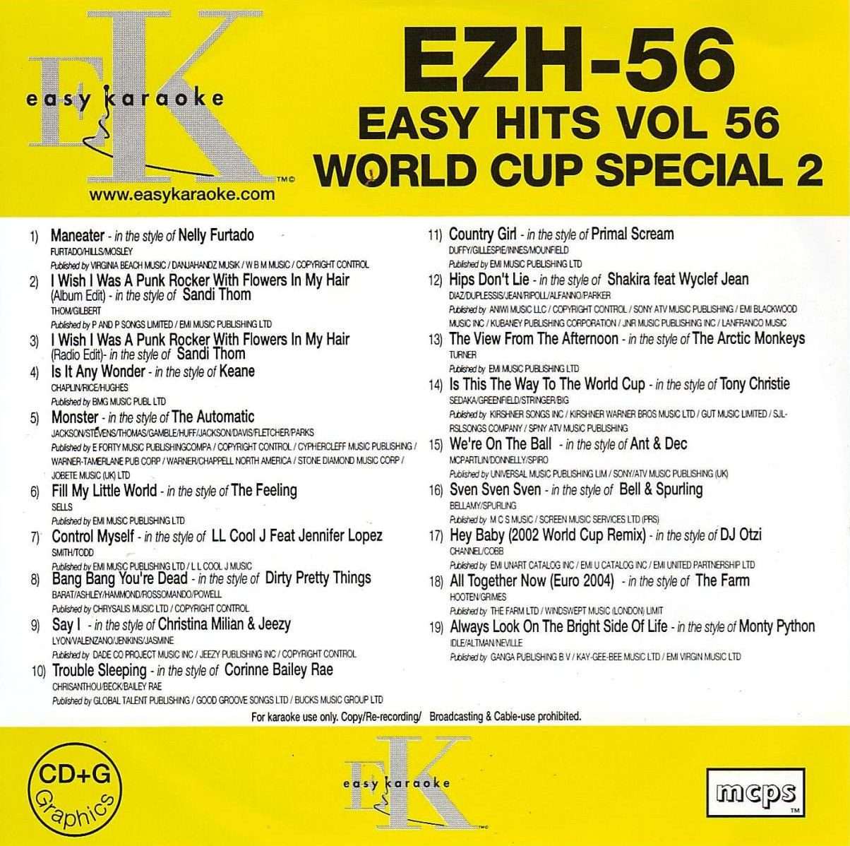 Easy Hits Series Volume 56