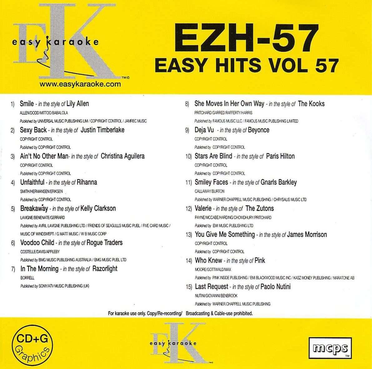 Easy Hits Series Volume 57