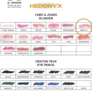 Fard à joues abricot