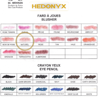 Fard à joues naturel