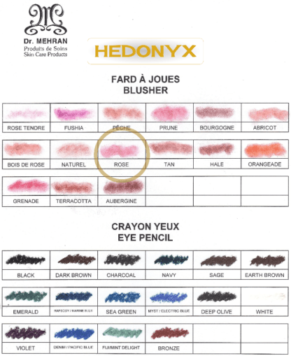 Fard à joues rose