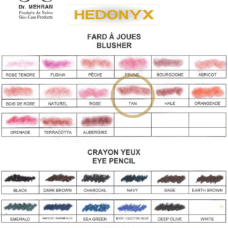 Fard à joues tan