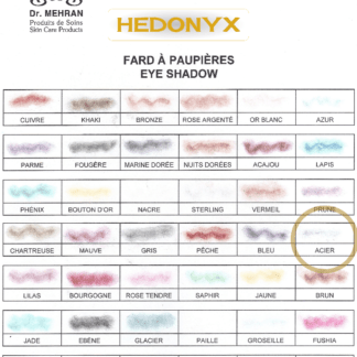 Fard à paupières Acier
