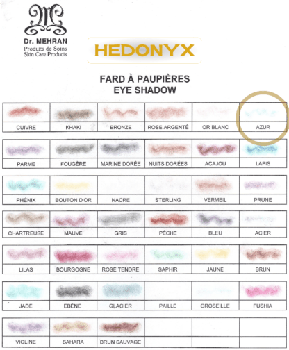 Fard à paupières Azur <span class="nowrap">• Dr. Mehran®</span>