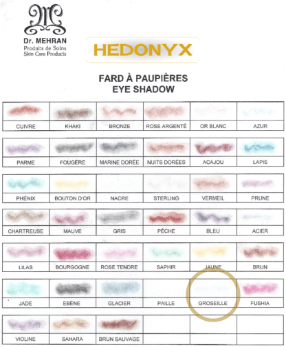 Fard à paupières Groseille