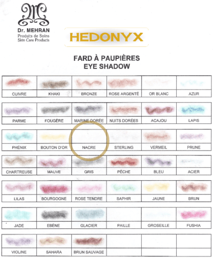 Fard à paupières Nacre