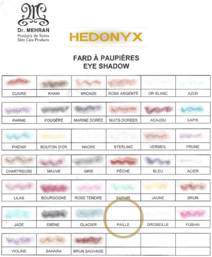 Fard à paupières Paille