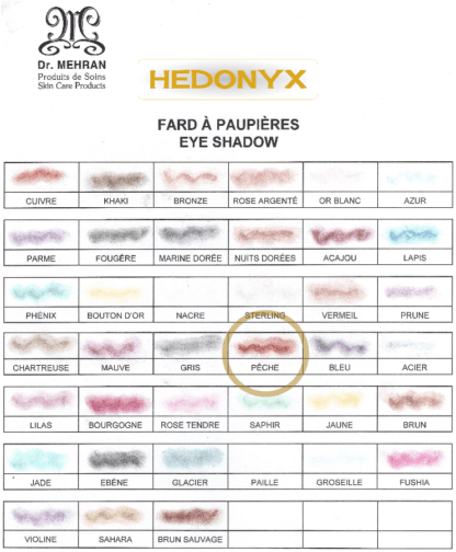 Fard à paupières Pêche