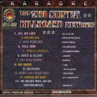 Top 1998 Super Billboard New Hits