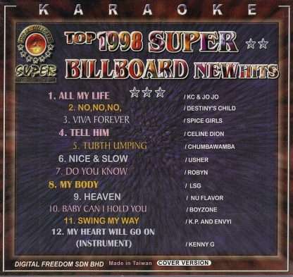 Top 1998 Super Billboard New Hits