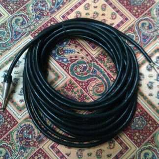 Câble haut-parleur ¼ mâle - dénudé étamé 14/2 10 mètres