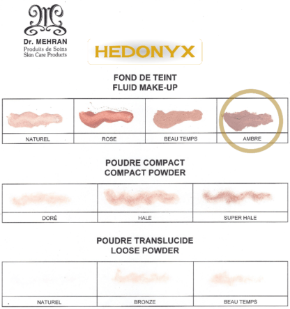 Fond de teint fluide ambre <span class="nowrap">• Dr. Mehran®</span>