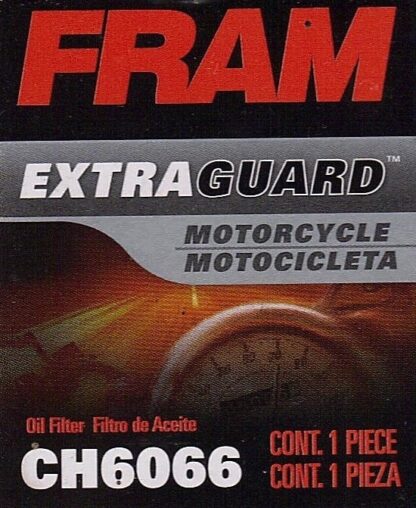 Fram CH6066 Filtre à huile de motocyclette