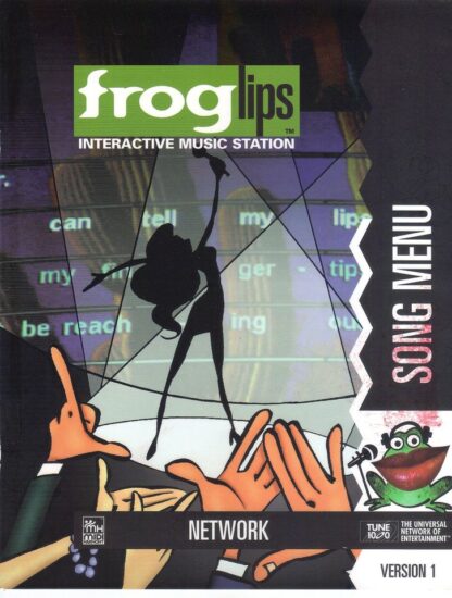 Menu Karaoke Frog Lips