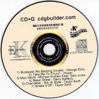 Karaoké Planète PB0570 - CD+G Proburn