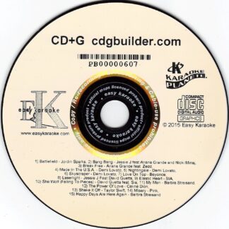 Karaoké Planète PB0607 - CD+G Proburn