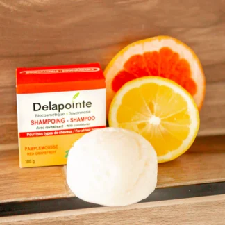Shampoing revitalisant en barre au pamplemousse