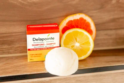 Shampoing revitalisant en barre au pamplemousse