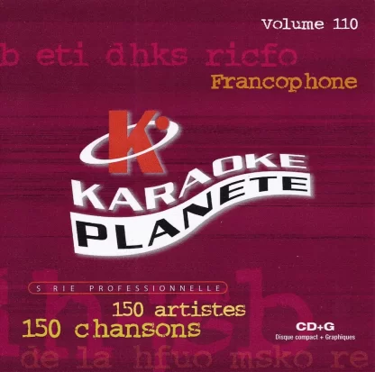 Français volume 110 - Karaoké Planète