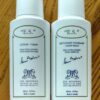 “E.S.” lotion et nettoyant moussant peau extra sensible